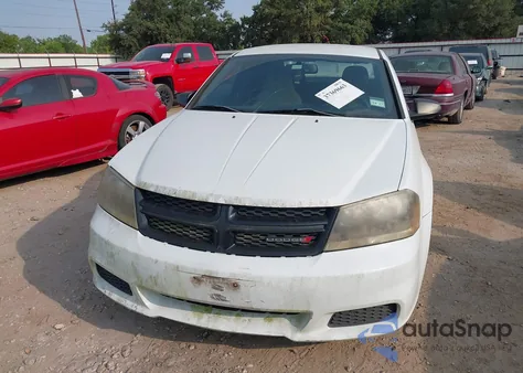 2014 Dodge Avenger Se z USA, uszkodzony, nr VIN 1C3CDZAB6EN174580